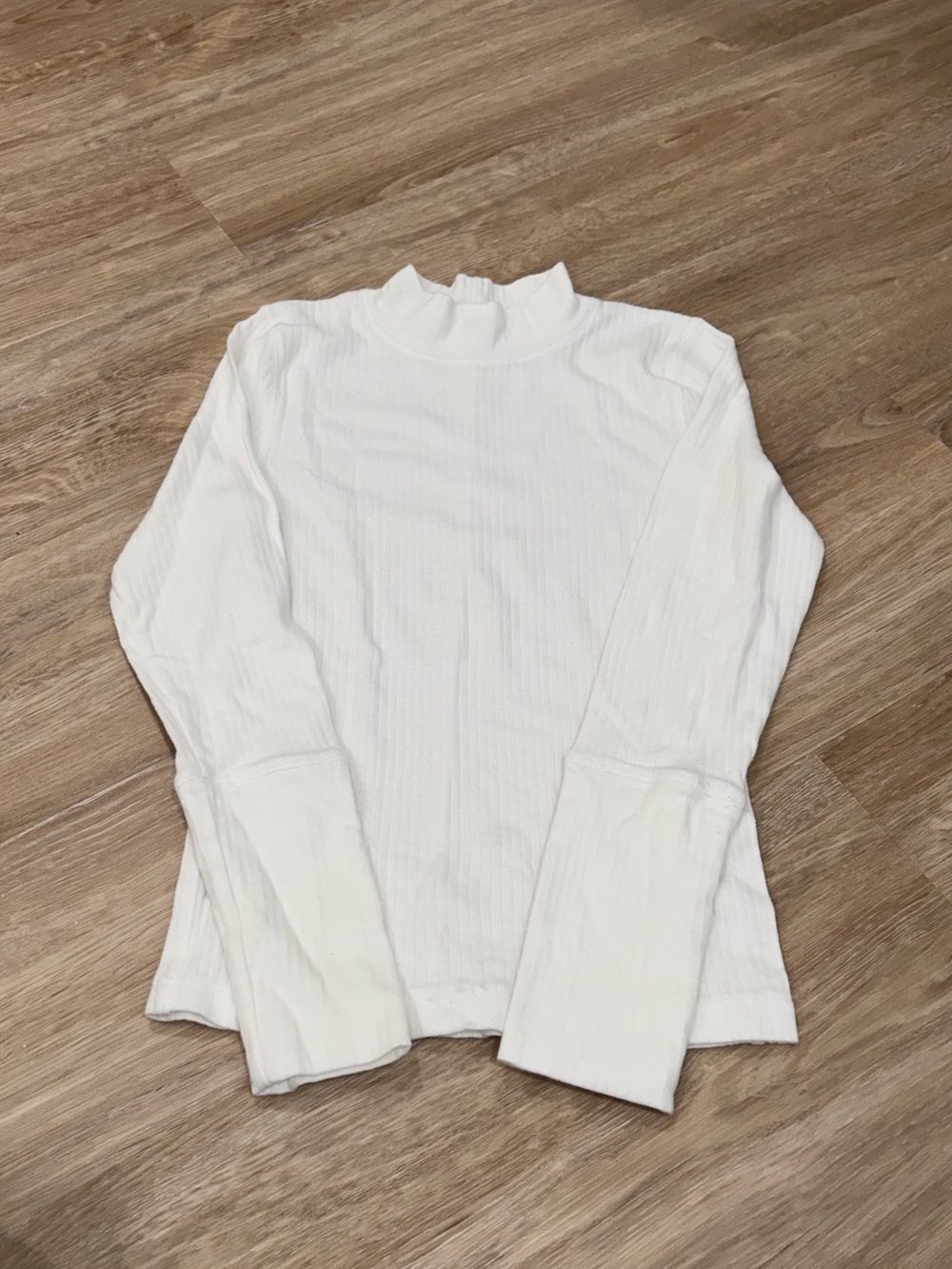 Free people white long sleeve